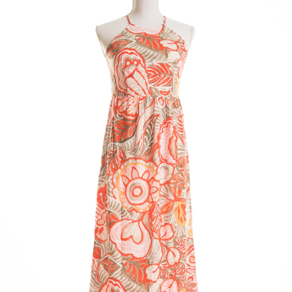 LOFT Floral Maxi Dress